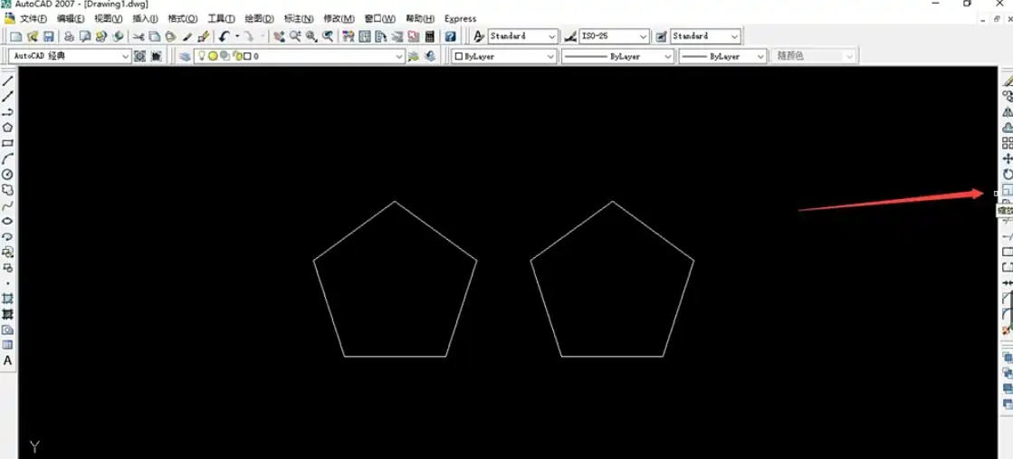 AutoCAD2007怎么使用图形缩放 AutoCAD2007怎么使用图形缩放