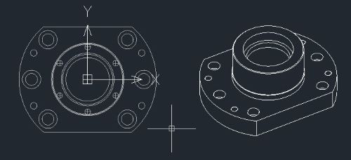 CAD将三维模型转换为二维图形的方法 CAD将三维模型转换为二维图形的方法