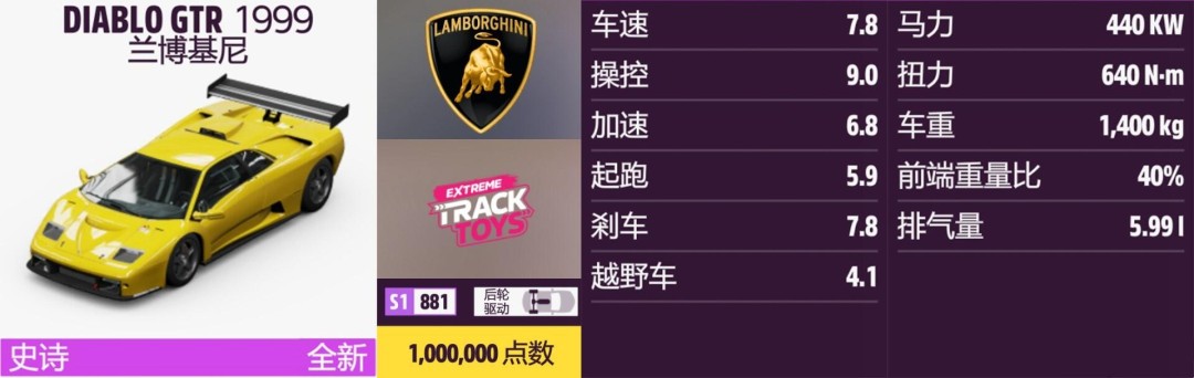 《地平线5》兰博基尼全收集指南 《地平线5》兰博基尼全收集指南