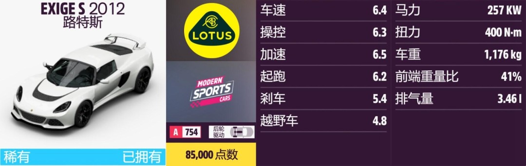 《地平线5》路特斯全收集指南 《地平线5》路特斯全收集指南