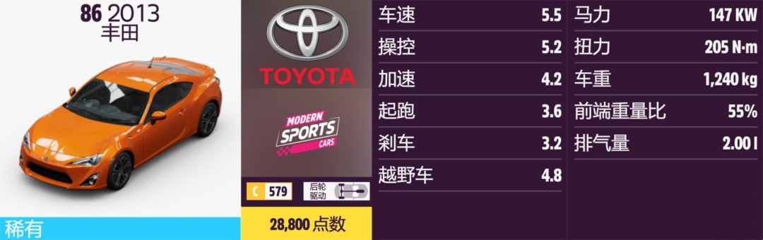 《地平线5》丰田全收集指南 《地平线5》丰田全收集指南