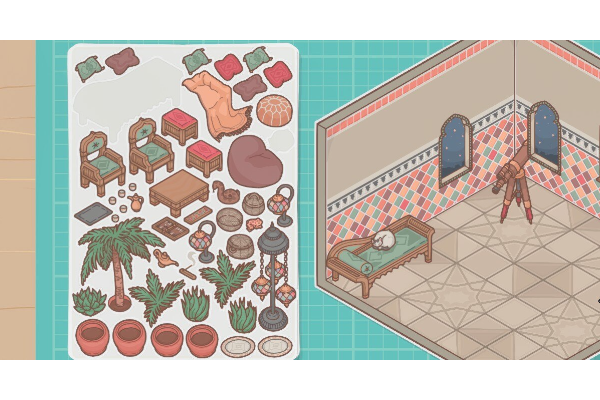 《造景贴纸：治愈小角落》第七关成就解锁分享
