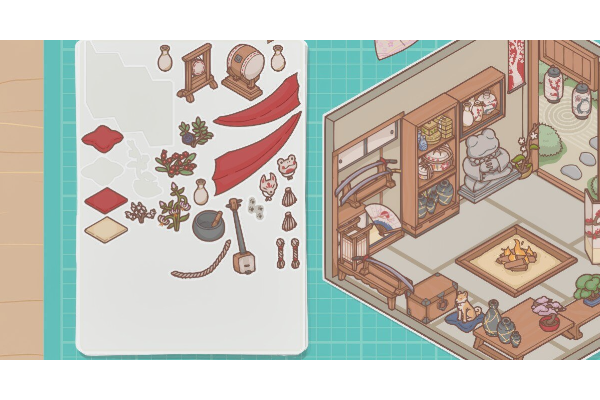 《造景贴纸：治愈小角落》第五关成就解锁分享