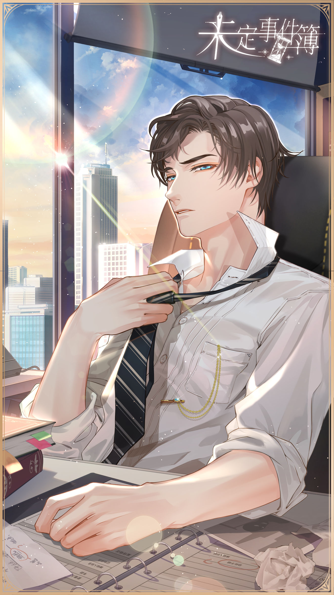 《未定事件簿》左然档案|你是一本深奥又精妙的法典 《未定事件簿》左然档案|你是一本深奥又精妙的法典