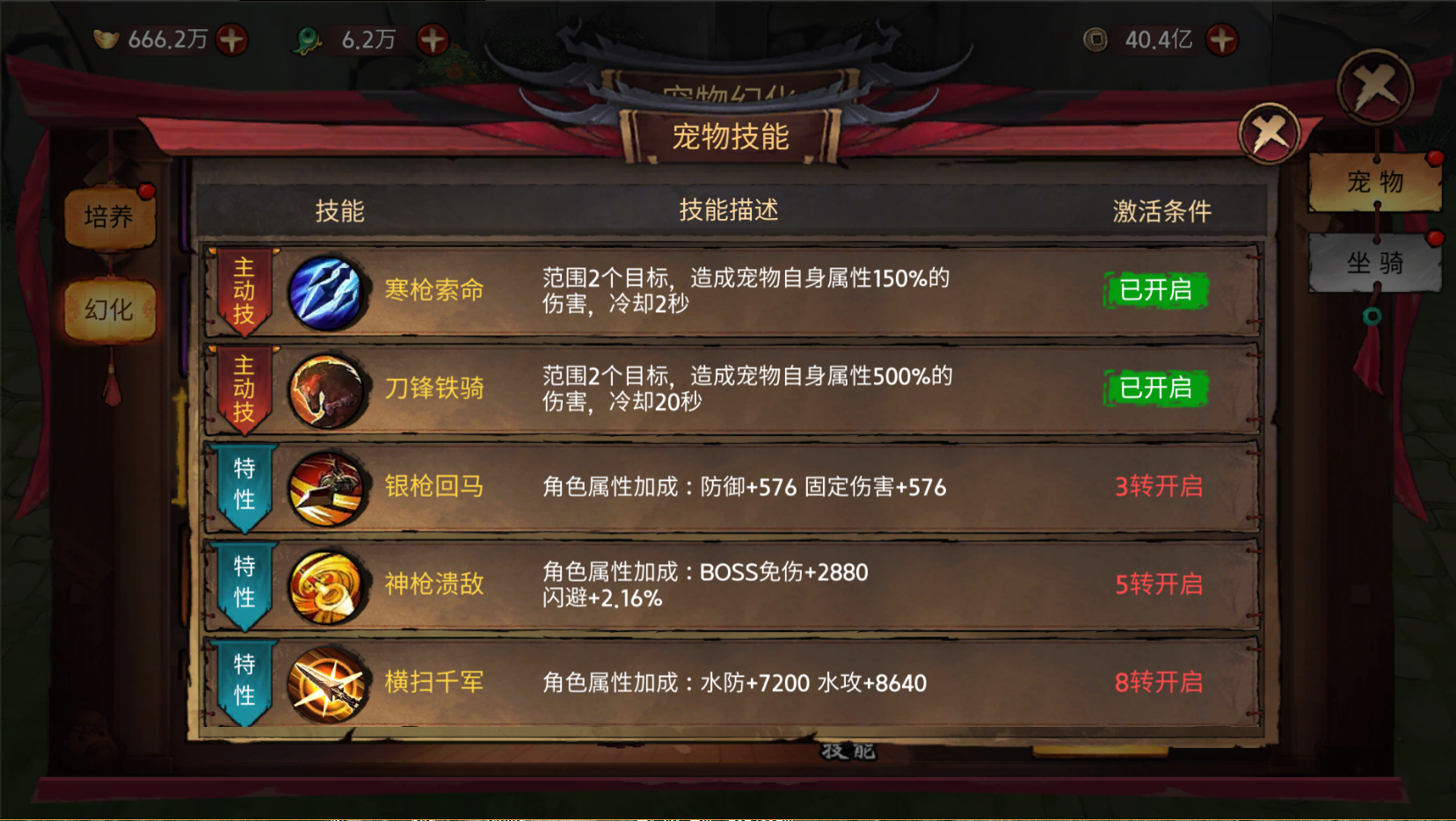 《苍龙劫》宠物揭秘:红骑少侠 《苍龙劫》宠物揭秘:红骑少侠