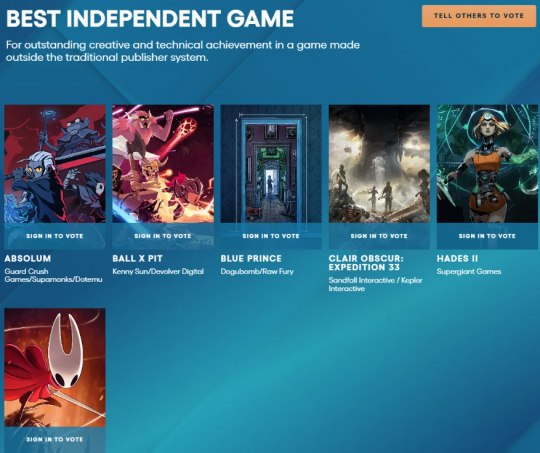 《光与影:33号远征队》荣获TGA 《光与影:33号远征队》荣获TGA