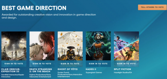 《光与影:33号远征队》荣获TGA 《光与影:33号远征队》荣获TGA