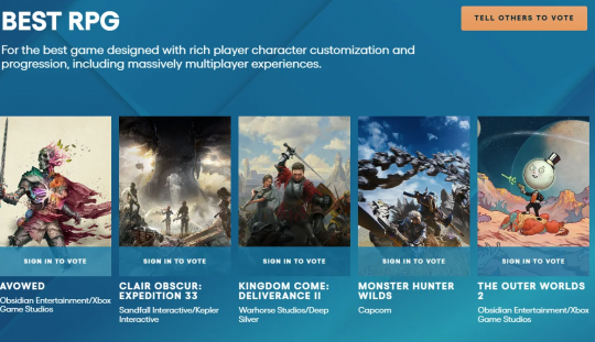 《光与影:33号远征队》荣获TGA 《光与影:33号远征队》荣获TGA