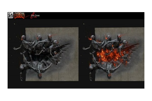 原版《毁灭战士4》美术概念图