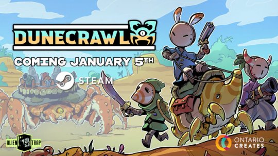 《DuneCrawl》2026年1月正式推出 《DuneCrawl》2026年1月正式推出