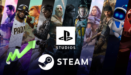 PlayStation在Steam平台收入超百亿!新作被经典旧作暴打 PlayStation在Steam平台收入超百亿!新作被经典旧作暴打