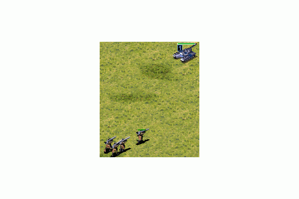 红色警戒2坦克碾压步兵操作技巧