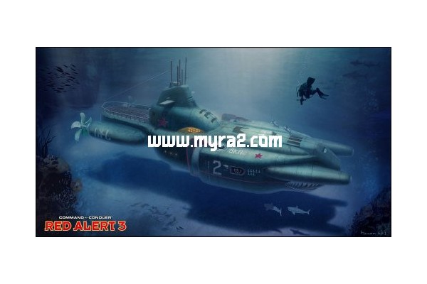 红色警戒3潜艇穿陆秘籍