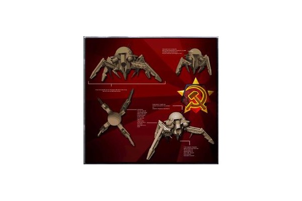 红色警戒2恐怖机器人可以升级吗？