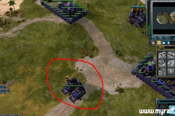 红色警戒3无限岛盟军建筑摆放攻略技巧