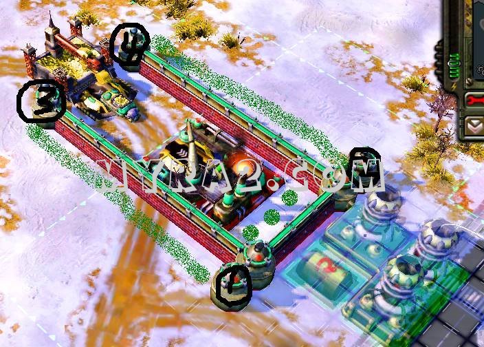 红色警戒3巧用围墙战术攻略 红色警戒3巧用围墙战术攻略