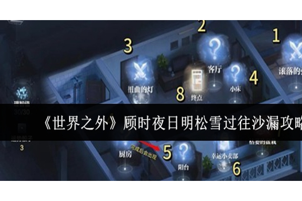 世界之外顾时夜日明松雪过往沙漏怎么玩