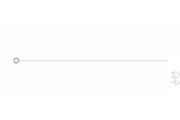 ppt如何将一条直线进行等分