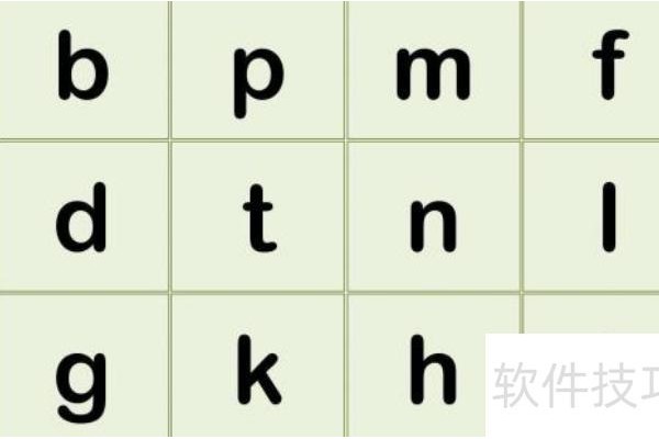 拼音声母韵母怎么写