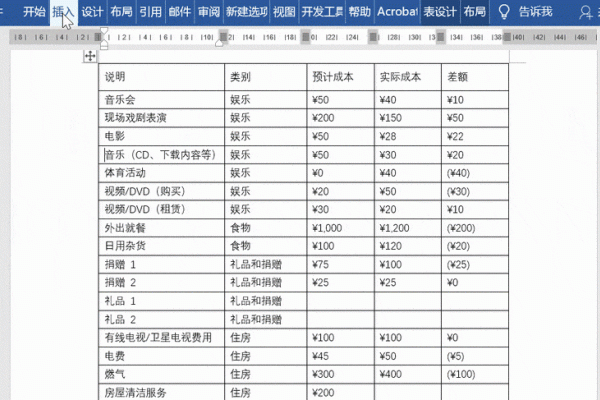 如何在Word表格中添加彩色水印