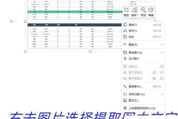图片转excel表格怎么弄
