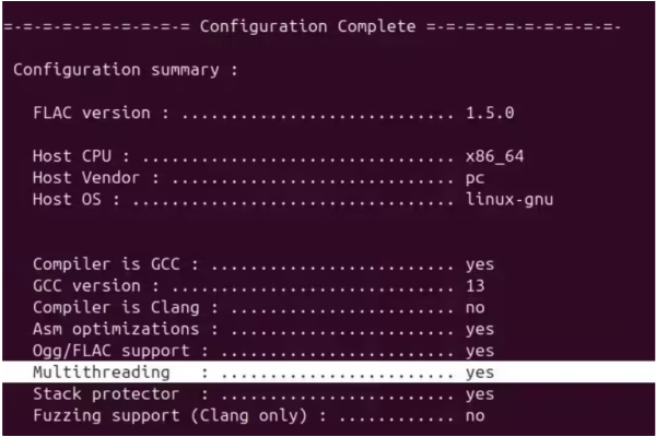 FLAC 1.5版本最新发布：引入多线程编码技术，速度全面飙升