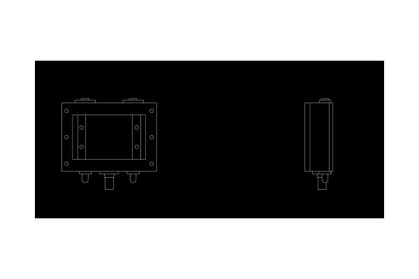 CAD三视图中添加实体的方法