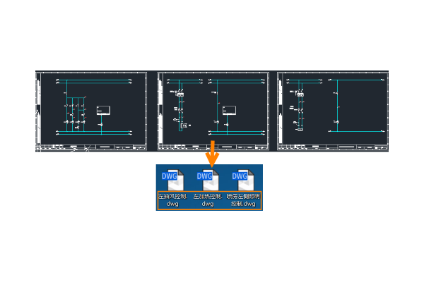CAD按图纸名称拆分图纸的方法