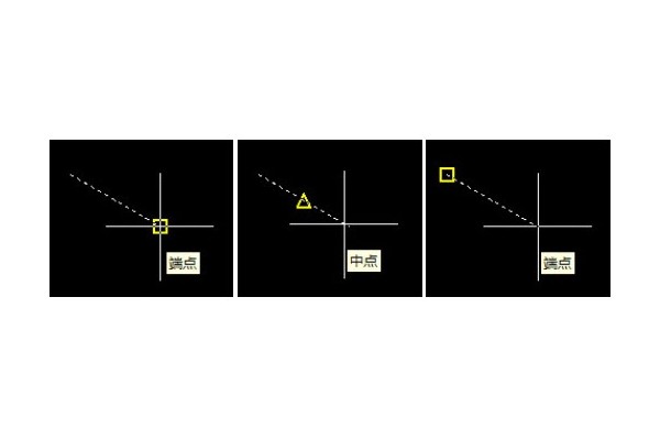 CAD如何切换捕捉点