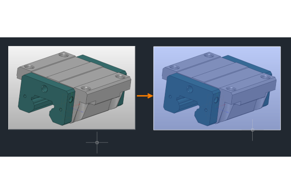 CAD光标如何在悬停图片时高亮显示