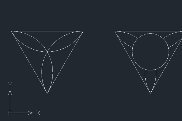CAD怎么实现图形遮挡效果