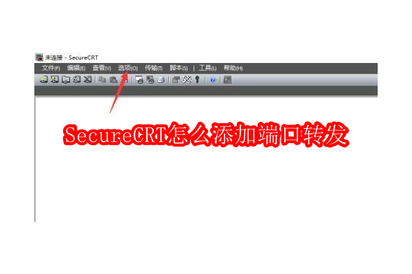 如何在SecureCRT中配置端口转发功能