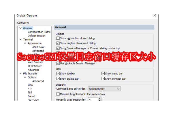 优化SecureCRT日志功能：调整日志缓冲区容量指南