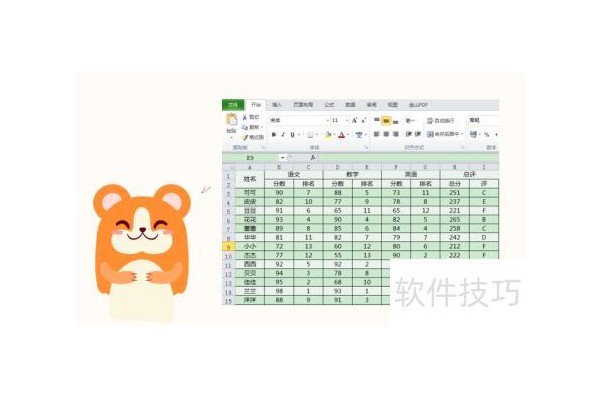 excel排序怎么排名次由小到大