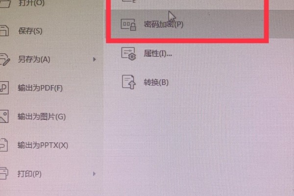 WPS文档加密和文档权限设置