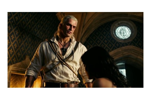 这可能是你见过的最震撼的《巫师3》AI重制