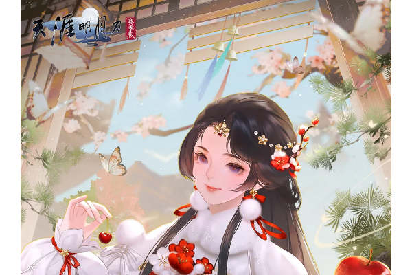 天刀手游冬日梅花主题外观细节首曝