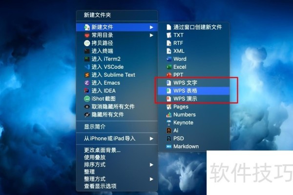 怎么在Mac电脑上怎么创建WPS演示？