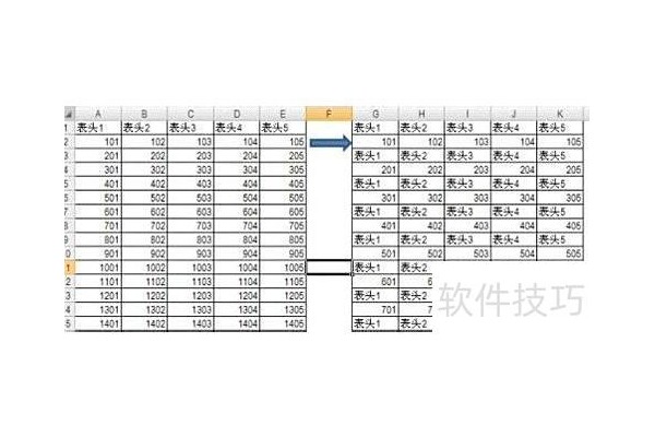 excel怎样隔行排列