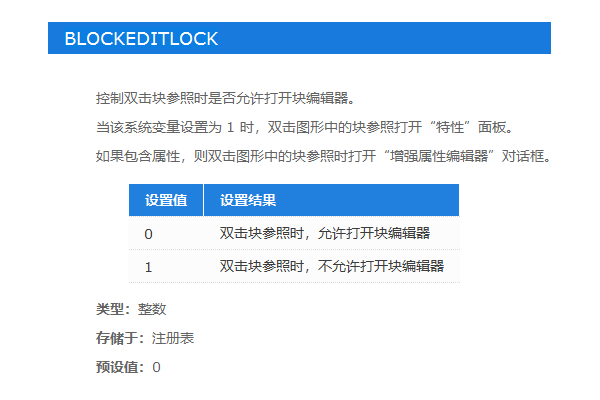 CAD双击图块为什么无法进入块编辑器