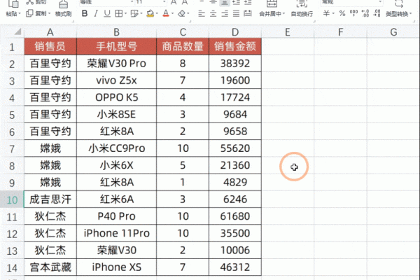 13个WPS表格小技巧