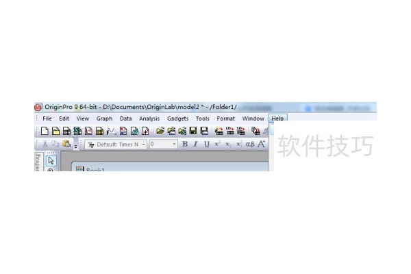 用origin制图时