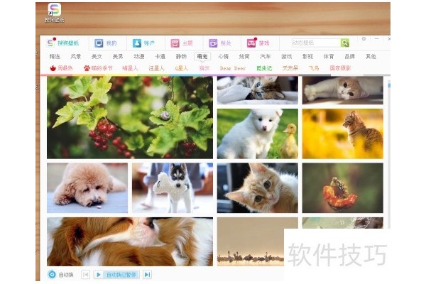 如何将搜狗壁纸的图片保存到桌面