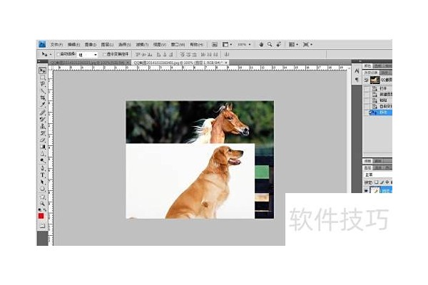PS头像移花接木制作流程