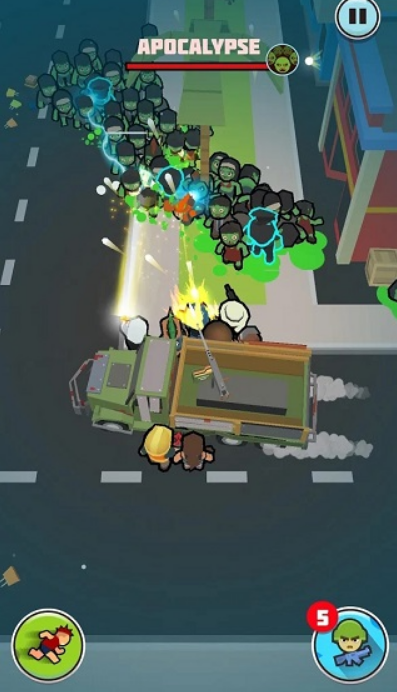 俯视角打僵尸手游推荐