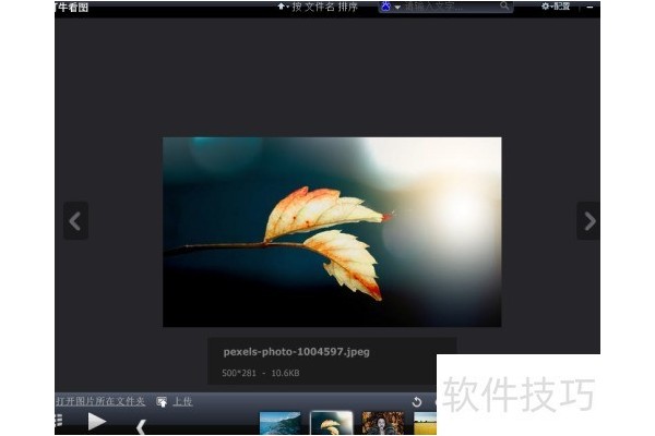 如何使用可牛看图的上一张功能？