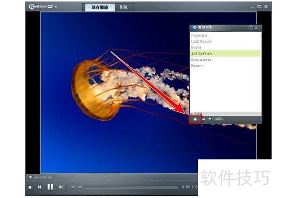 怎样添加播放列表到RealPlayer播放器