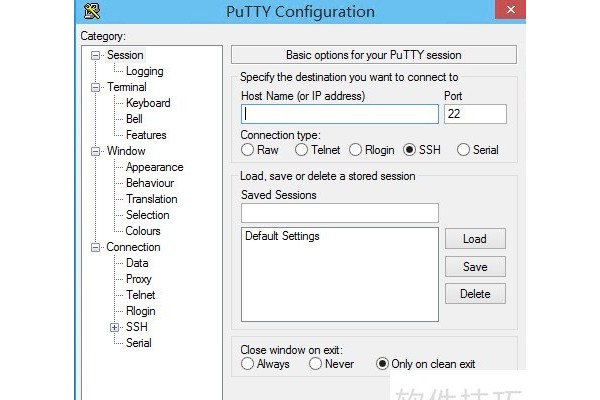 PuTTY远程telnet服务器？