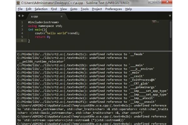 sublimetext怎么用