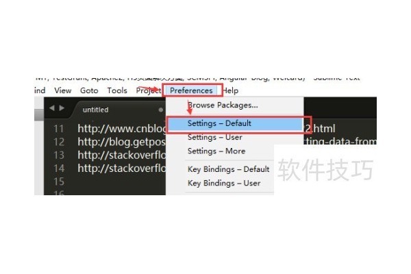 SublimeText文本自动换行设置